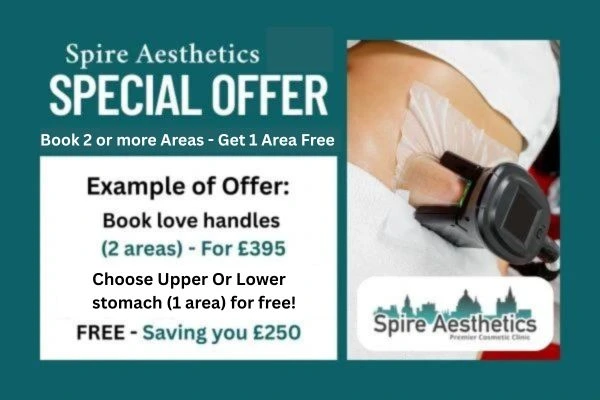 Fat Freezing Promotion Dorking from Spire Aesthetics - Book Today!